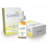 SOMNIO ENERGISE MTC CBD OIL TINCTURE LEMON 500MG - 10ML