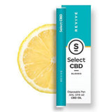 SELECT CBD REVIVE DISPOSABLE VAPE PEN LEMON - 250MG