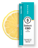 SELECT CBD REVIVE DISPOSABLE VAPE PEN LEMON - 250MG