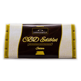 CANNASSEURS PREMIUM  CBD BELGIAN  WHITE CHOCOLATE BAR 100G (SATIVA)